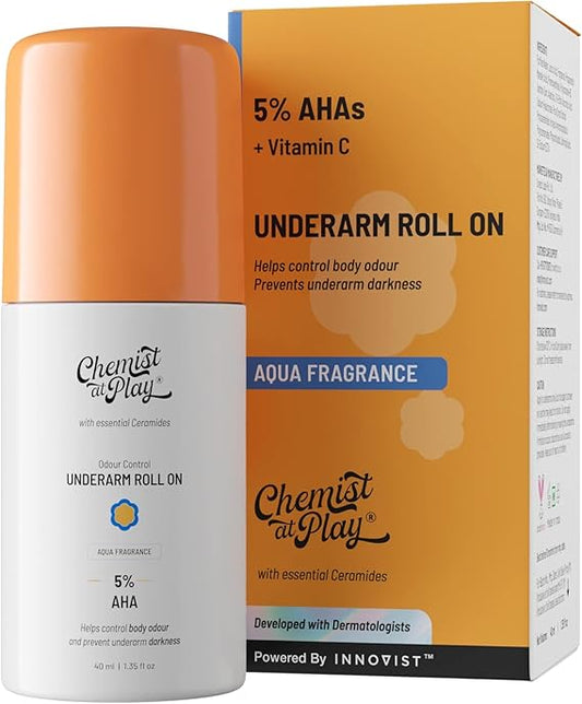 Aqua Scent Roll-On Deodorant – Smooth & Fresh Underarm Care | 40ml