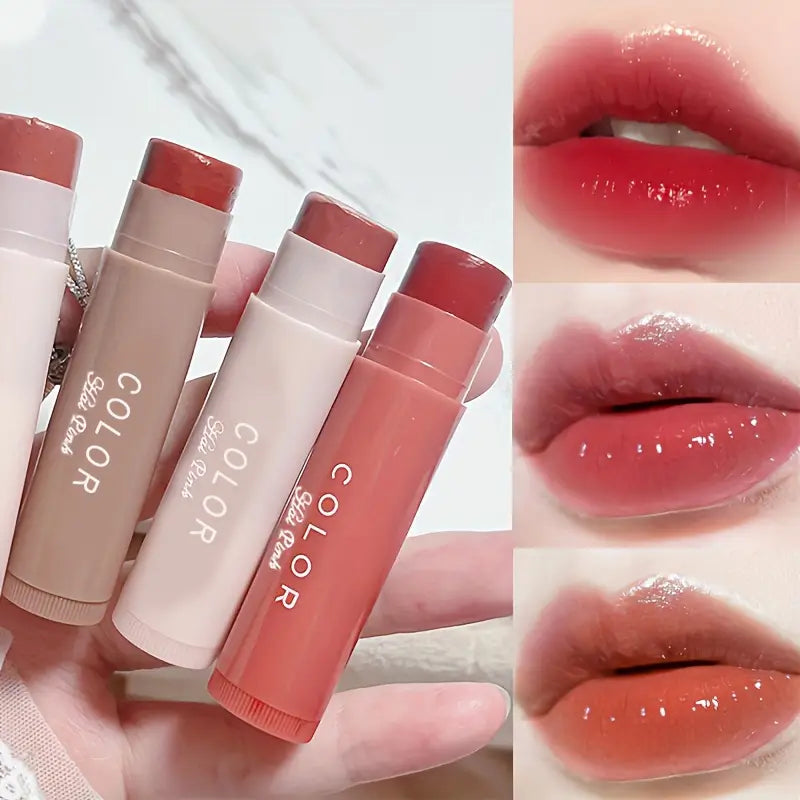 Berry Lip Gloss Set – 3pcs with Smooth Finish | Twist-Up Tube, Bold Shine