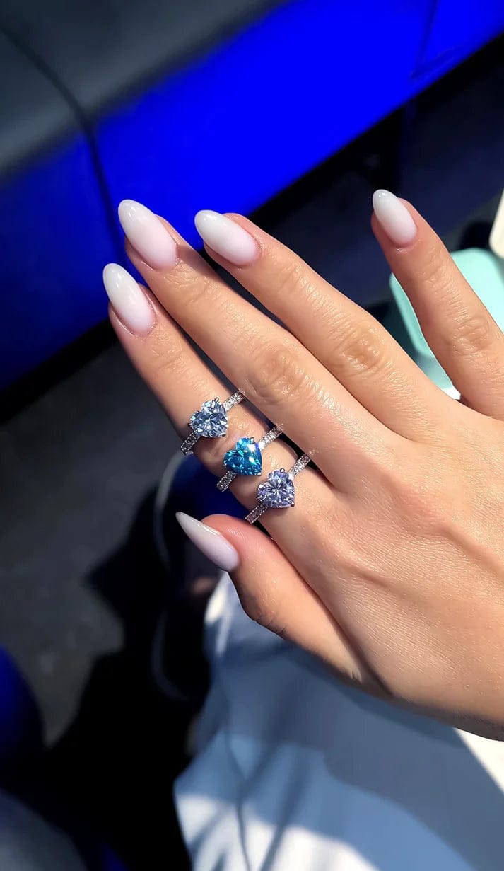Elegant Heart Sparkle Ring 💖 | Perfect Gift for Her
